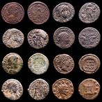 Romeinse Rijk. Lot comprising eight (8) coins: III-IV