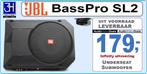 Nieuwe JBL BassPro SL2 underseat auto subwoofer voor €179?, Ophalen of Verzenden, Nieuw