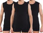 3 stuks Bonanza A-shirt - ronde hals - mouwloos - zwart, Kleding | Heren, Ondergoed, Verzenden
