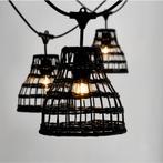 Complete Prikkabel met 5x lampenkappen | 5 Meter, Nieuw, Ophalen of Verzenden, Hanglamp, Led