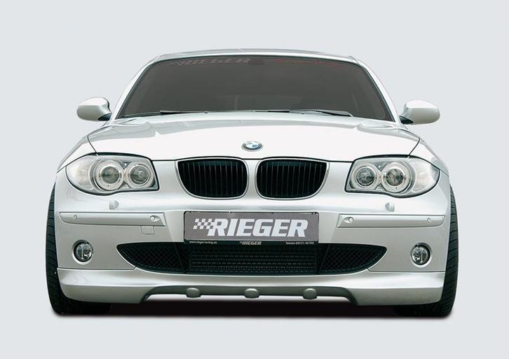Rieger spoilerlip | 1er E87 (187 / 1K2/1K4): 09.04-03.07 (to, Auto-onderdelen, Carrosserie en Plaatwerk, Nieuw, BMW, Verzenden