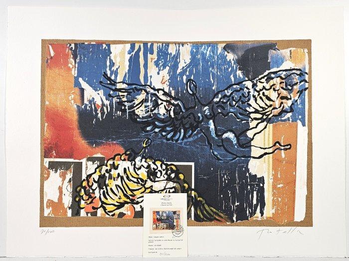 Mimmo Rotella (1918-2006) - LAngelo Cattivo, Antiek en Kunst, Antiek | Overige Antiek