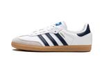 Adidas Samba OG Cloud White Night Indigo Gum - maat 40, Wit, Nieuw, Sneakers of Gympen, Verzenden