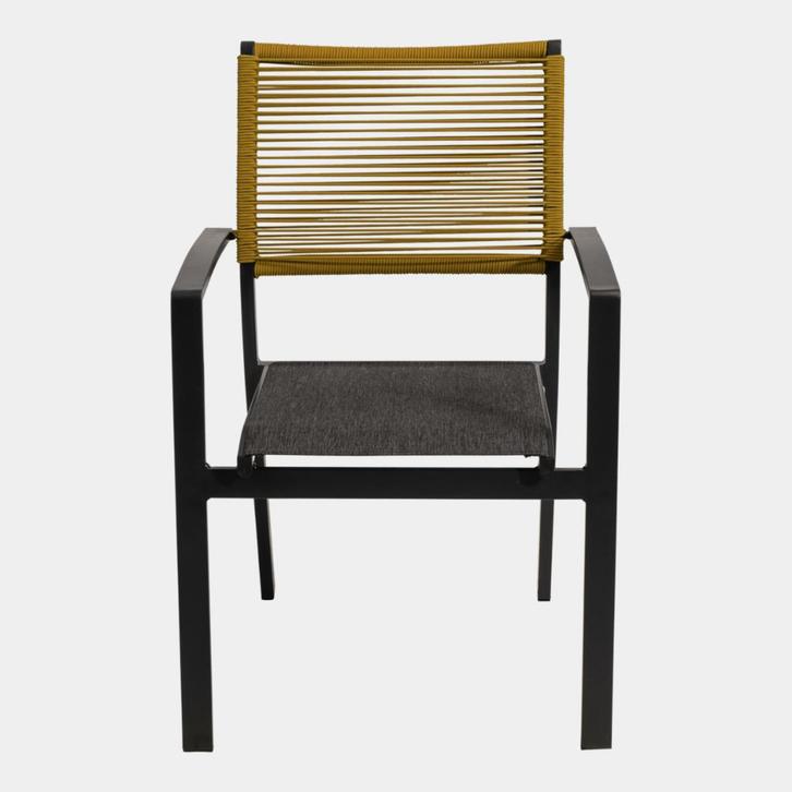 Vito Rope stapelstoel geel, Huis en Inrichting, Stoelen, Nieuw, Ophalen of Verzenden