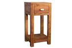 Massief houten bijzettafel MAKASSAR 70cm Sheesham, Ophalen of Verzenden, Nieuw
