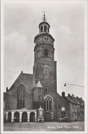 BUREN - Ned. Herv. Kerk, Verzamelen, Ansichtkaarten | Nederland, Verzenden