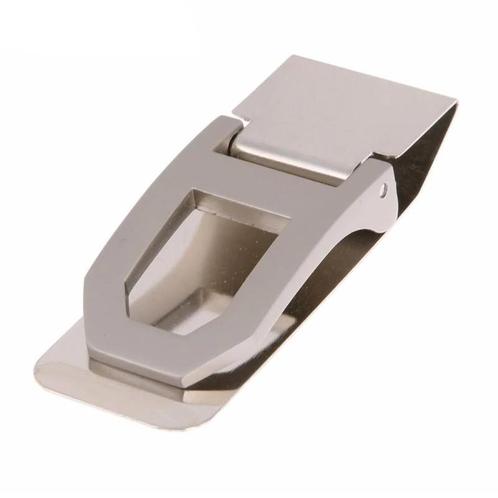 Fako Bijoux® - Geldclip - Moneyclip - RVS - Deluxe - 60x23mm, Sieraden, Tassen en Uiterlijk, Portemonnees, Verzenden