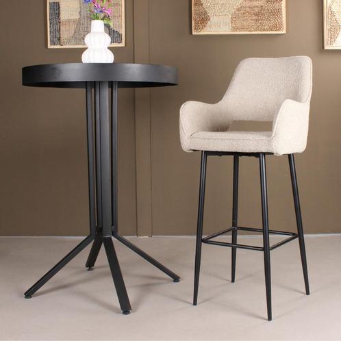 Lenon barkruk boucle 2.0 - 75 cm - beige, Huis en Inrichting, Stoelen, Nieuw, Ophalen of Verzenden