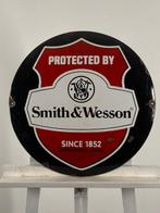 Smith & Wesson - Emaille bord - Gemaakt van 2 mm ijzer en