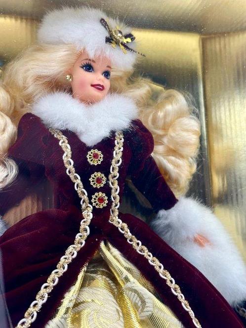 Mattel - Barbiepop 1996 Happy Holidays - 1990-2000 - V.S., Antiek en Kunst, Antiek | Speelgoed