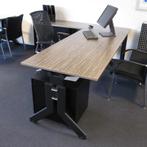 (MDK-103203) Kembo System hoekbureau 230 x 170 cm, Huis en Inrichting, Bureaus, Ophalen of Verzenden, In hoogte verstelbaar, Gebruikt