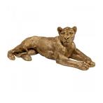 *WOONWINKEL* Kare Design Lion Gold Liggende Leeuw Goud, Verzenden, Nieuw