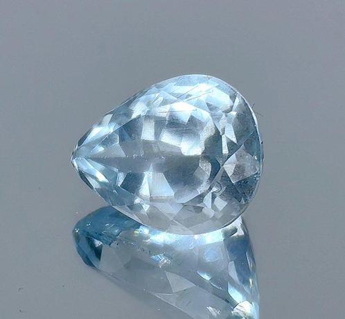 Aquamarijn - 4.17 ct - Antwerp Laboratory for Gemstone, Sieraden, Tassen en Uiterlijk, Edelstenen
