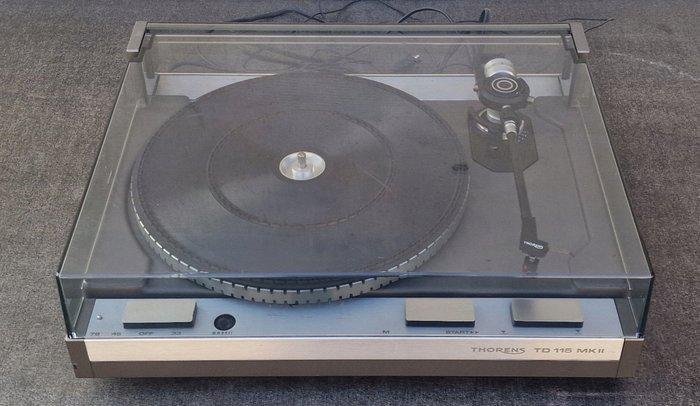 Thorens - TD 115 MKII Platenspeler, Audio, Tv en Foto, Radio's