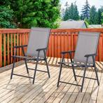 TRUUSK Campingstoelen Set Van 2 Vouwstoel Met Armleuning Vis, Verzenden, Nieuw