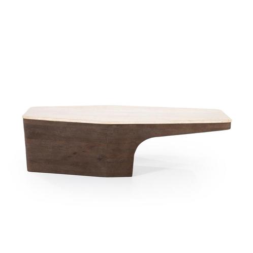 *WOONWINKEL* Eleonora Luna Tavertin Salontafel Met Hout, Huis en Inrichting, Tafels | Salontafels, Nieuw, Verzenden