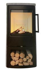 Termatech TT44CG houtkachel grijs, Huis en Inrichting, Ophalen of Verzenden, Nieuw, Hout, Vrijstaand