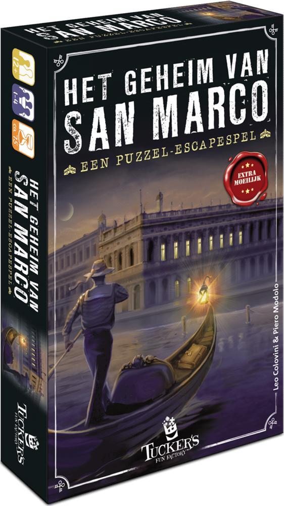 Het Geheim van San Marco - Kaartspel | Tuckers Fun Factory, Hobby en Vrije tijd, Gezelschapsspellen | Kaartspellen, Nieuw, Verzenden