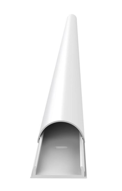 Aluminium kabelgoot Wit | Breedte 50 mm | Lengte 1100 mm, Audio, Tv en Foto, Televisie-accessoires, Nieuw, Verzenden