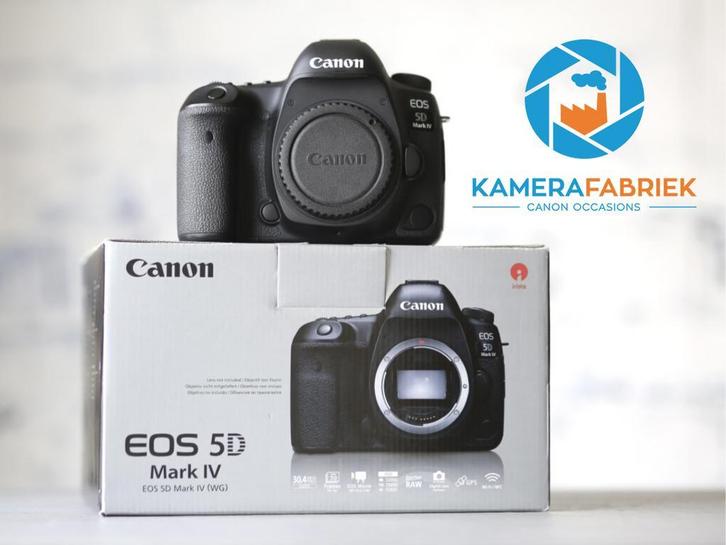 Canon EOS 5D Mark IV - 14.501 clicks! - 1 jaar garantie!, Audio, Tv en Foto, Fotocamera's Digitaal, Spiegelreflex, Zo goed als nieuw