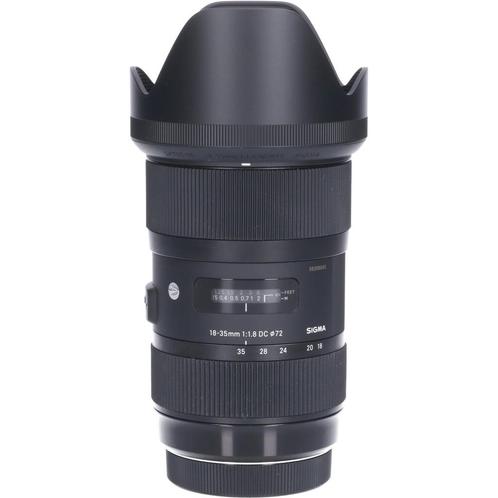 Tweedehands Sigma 18-35mm f/1.8 DC HSM Art Canon EF CM4140, Audio, Tv en Foto, Fotografie | Lenzen en Objectieven, Groothoeklens