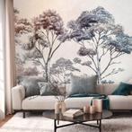 Profhome 399021-GU Fotobehang woud mat crème blauw 3,71 m, Huis en Inrichting, Verzenden