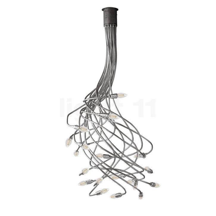 Catellani & Smith Turciø¹ 21 Soffitto LED, nikkel, Huis en Inrichting, Lampen | Hanglampen, Nieuw, Verzenden
