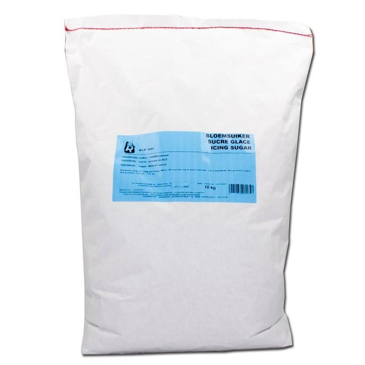 Poedersuiker 10 kg, Hobby en Vrije tijd, Taarten en Cupcakes maken, Nieuw, Verzenden