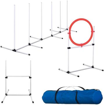 Agility voor de Hond - Complete Set inclusief Draagtas - beschikbaar voor biedingen