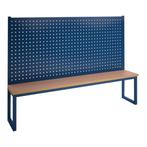 Opstand voor werkbank met perfobord 1500x275x1080 mm, Verzenden