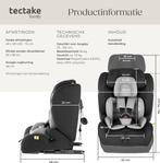 2dekans | tectake® Autostoel Emely – i-Size Goedkeuring met, Auto diversen, Auto-accessoires, Ophalen of Verzenden, Zo goed als nieuw