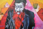 Marc Chagall - The red jew - Original Vintage Poster -, Antiek en Kunst