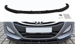 Voorspoiler Hyundai i30 mk.2 Glanzend Zwart, Ophalen of Verzenden, Nieuw