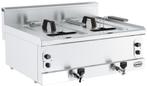 Combisteel Base 600 | Friteuse | Gas | 8+8L | Aftapkranen |, Ophalen of Verzenden, Nieuw in verpakking