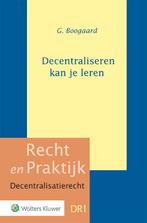 Decentraliseren kan je leren, Boeken, Nieuw, Verzenden