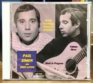cd - Paul Simon aka Jerry Landis - Work In Progress - Vol..., Cd's en Dvd's, Cd's | Rock, Nieuw in verpakking, Verzenden