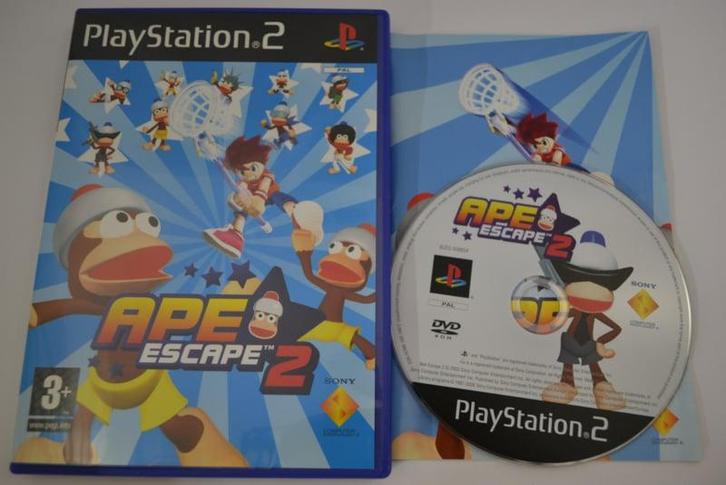 Ape Escape 2 (PS2 PAL), Spelcomputers en Games, Games | Sony PlayStation 2, Zo goed als nieuw, Verzenden