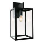 Hampton Muurlamp Zwart Buitenverlichting Strak & modern, Verzenden, Nieuw