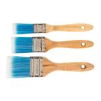 Silverline Synthetische schilderskwasten set - 3 delig -..., Ophalen of Verzenden, Nieuw