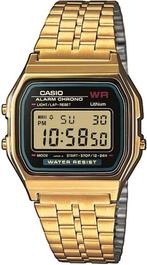 Casio horloge goudkleurig vintage iconic A159WGEA-1EF Unisex, Nieuw, Verzenden