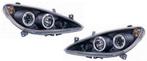 Koplampen Peugeot 307 01-05 Angel Eyes Zwart, Ophalen of Verzenden, Nieuw