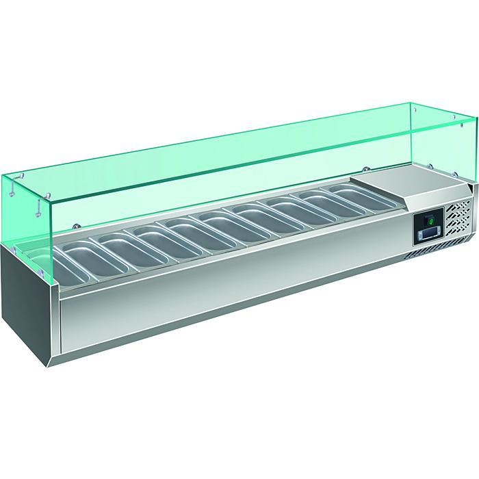 SARO Gekoelde opzetvitrine - EVRX 2000/330, Zakelijke goederen, Horeca | Keukenapparatuur, Koelen en Vriezen, Verzenden