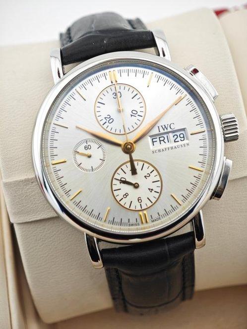 IWC - Portofino Chronograph - IW378302 - Heren - 2010-2020, Sieraden, Tassen en Uiterlijk, Horloges | Antiek