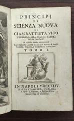 Giambattista Vico - Principj di Scienza Nuova - 1744