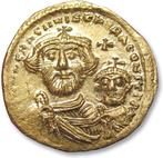 Byzantijnse Rijk. Heraclius, with Heraclius Constantine.