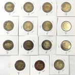 Duitsland. 2 Euro 2006/2017 (15 coins) (Zonder Minimumprijs), Postzegels en Munten, Munten | Europa | Euromunten