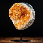 Prachtige Madeira Kwarts Druzy - Natuurlijke Diepe Kleur -
