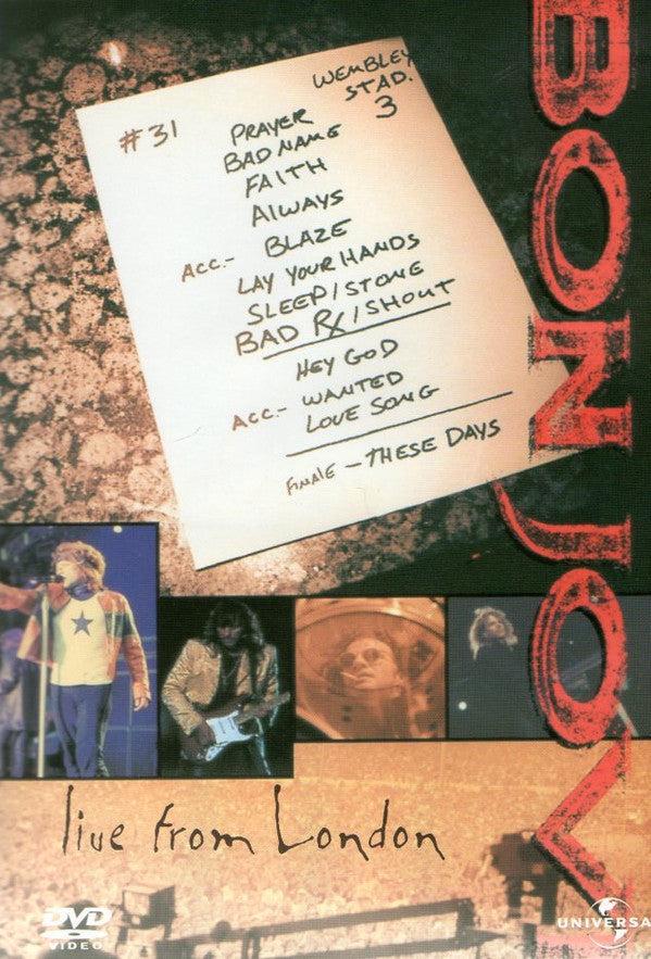 Bon Jovi - Live From London (DVD-V, RE, PAL) 5050582101652, Cd's en Dvd's, Dvd's | Muziek en Concerten, Verzenden