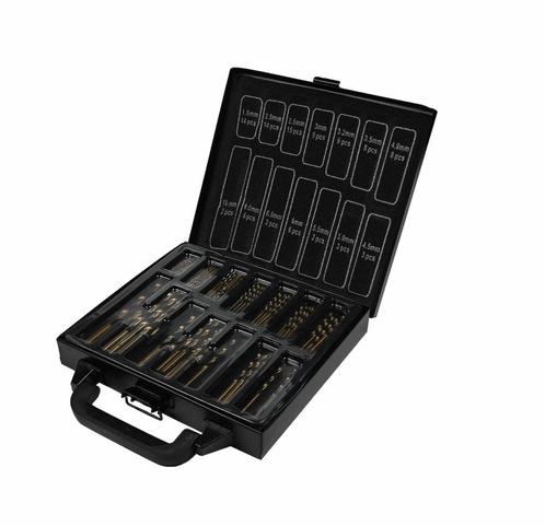Hofftech Uitgebreide HSS borenset - cobalt coating - 101-..., Doe-het-zelf en Verbouw, Gereedschap | Boormachines, Nieuw, Ophalen of Verzenden
