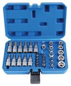 Torx Dopset - Torxset En E Socket Set - 34 Delig - 3/8 Duims, Nieuw, Ophalen of Verzenden